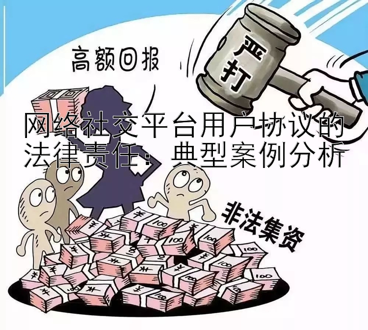 网络社交平台用户协议的法律责任：典型案例分析